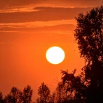 Солнце на закате