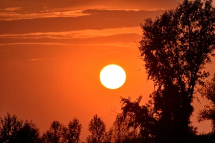 Солнце на закате
