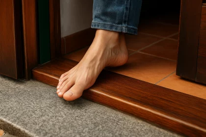 Переступить через порог