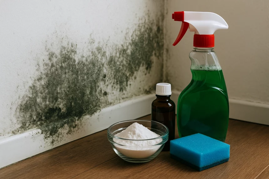 Плесень на стене