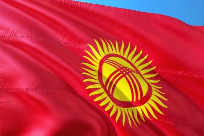 Флаг Кыргызстана