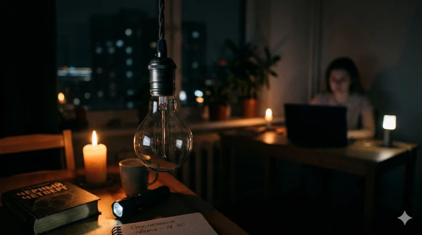 Отключение света