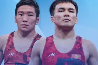 Кыргызстанские борцы